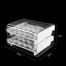 Gaveteiro Empilhável Porta Ovos Duplo 32/40 ovos