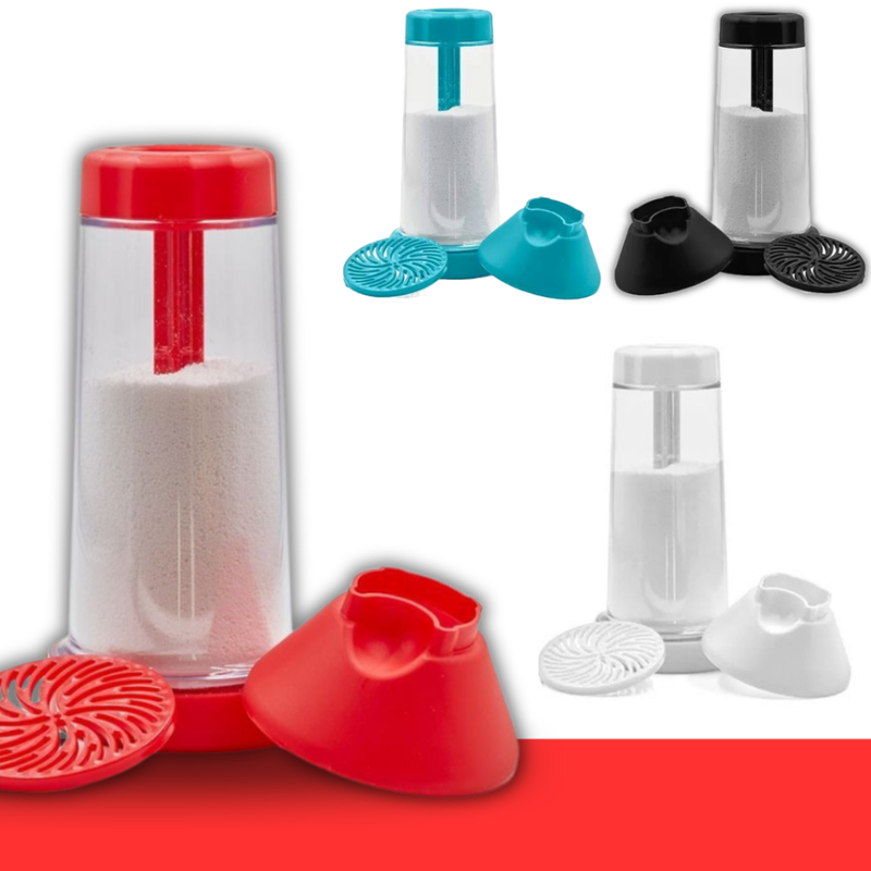 Tapioqueira Peneira Polvilhador - Armazena Tapioca Beiju Tapioca Farinha Cozinha Utensilio