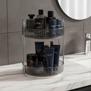 Organizador Prateleira Diamante Acrílico Porta Maquiagem Beleza Multiuso Giratorio