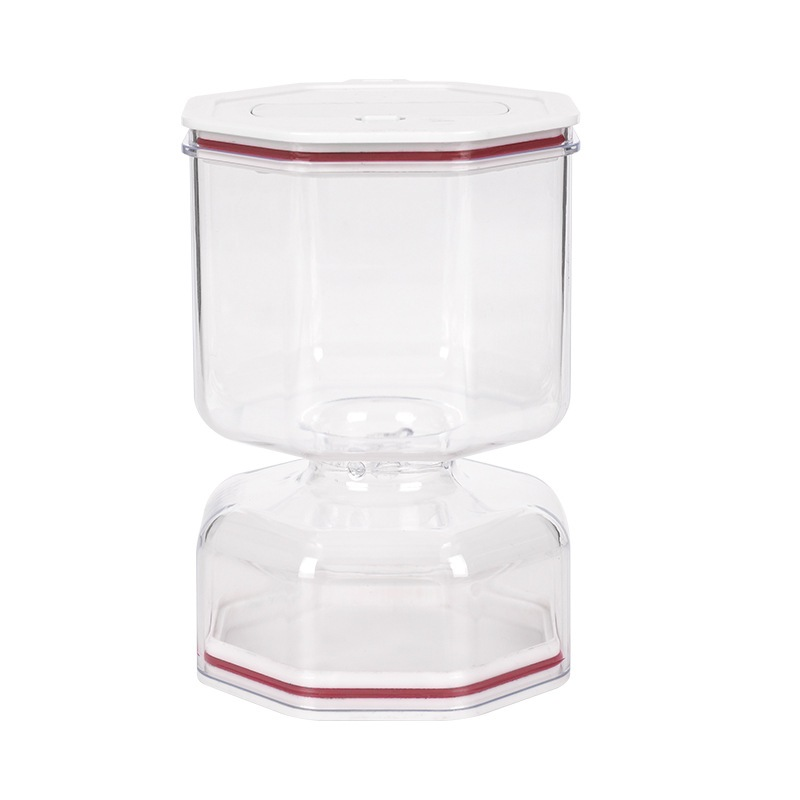 Pote Hermético para Conservas com Separador de Líquido com garfo 024-225