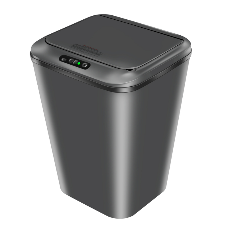 Lixeira Sensor Automática Inteligente de Banheiro Cozinha Escritório Capacidade 16 Litros