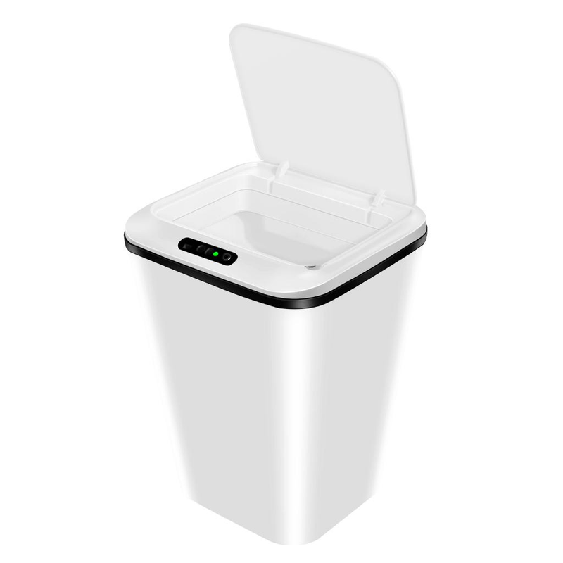 Lixeira Sensor Automática Inteligente de Banheiro Cozinha Escritório Capacidade 16 Litros