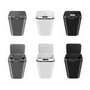 Lixeira Sensor Automática Inteligente de Banheiro Cozinha Escritório Capacidade 16 Litros