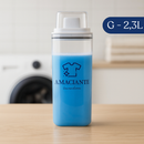 Dispenser Organizador Lavanderia 2,3 litros ou 1,5 Litros Acrílico - Amaciante, Sabão em Pó e Liquido, Tira Manchas