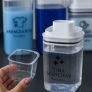 Dispenser Organizador Lavanderia 2,3 litros ou 1,5 Litros Acrílico - Amaciante, Sabão em Pó e Liquido, Tira Manchas