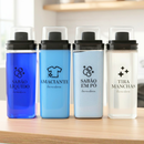 Dispenser Organizador Lavanderia 2,3 litros ou 1,5 Litros Acrílico - Amaciante, Sabão em Pó e Liquido, Tira Manchas