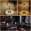 Lâmpada Abajur Mesa Com Barra Led Sensor Toque De Luz Quarto Sem Fio 3 Cores