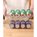 Cozinha Frigorífico Organizador Clear Dispenser Despensa Refrigerante Geladeira Lata Acessórios
