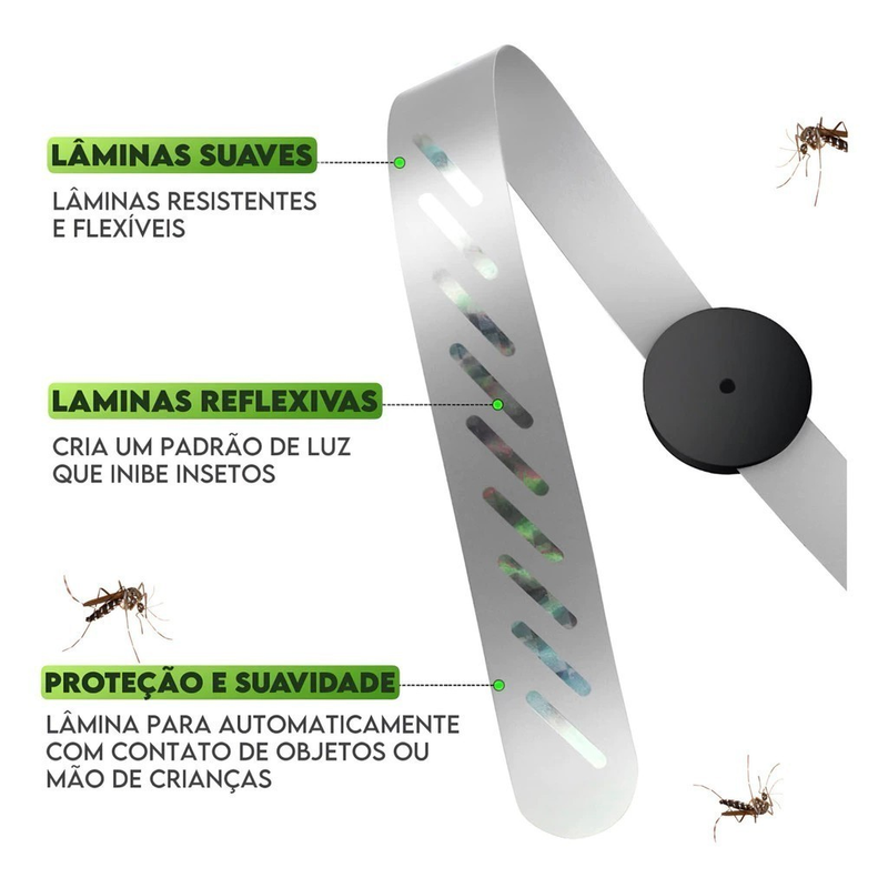 Kit 2 Espanta Mosca Mini Ventilador Repelente Mosquito Mesa